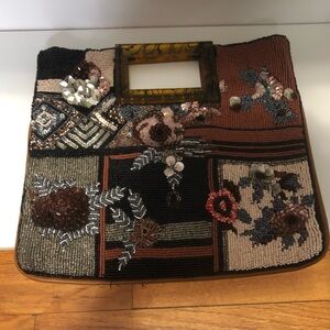 Anthropologie beaded bag